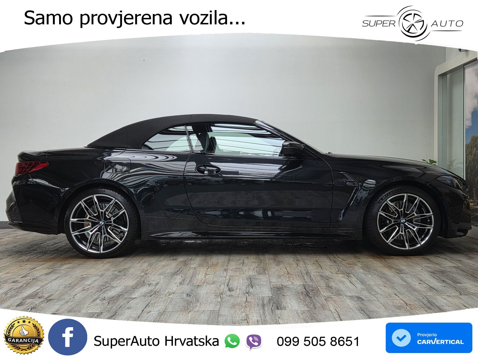 BMW M4 Convertible Competition 3.0 (530 KS) xDrive Steptronic LED+GR SJED+ACC