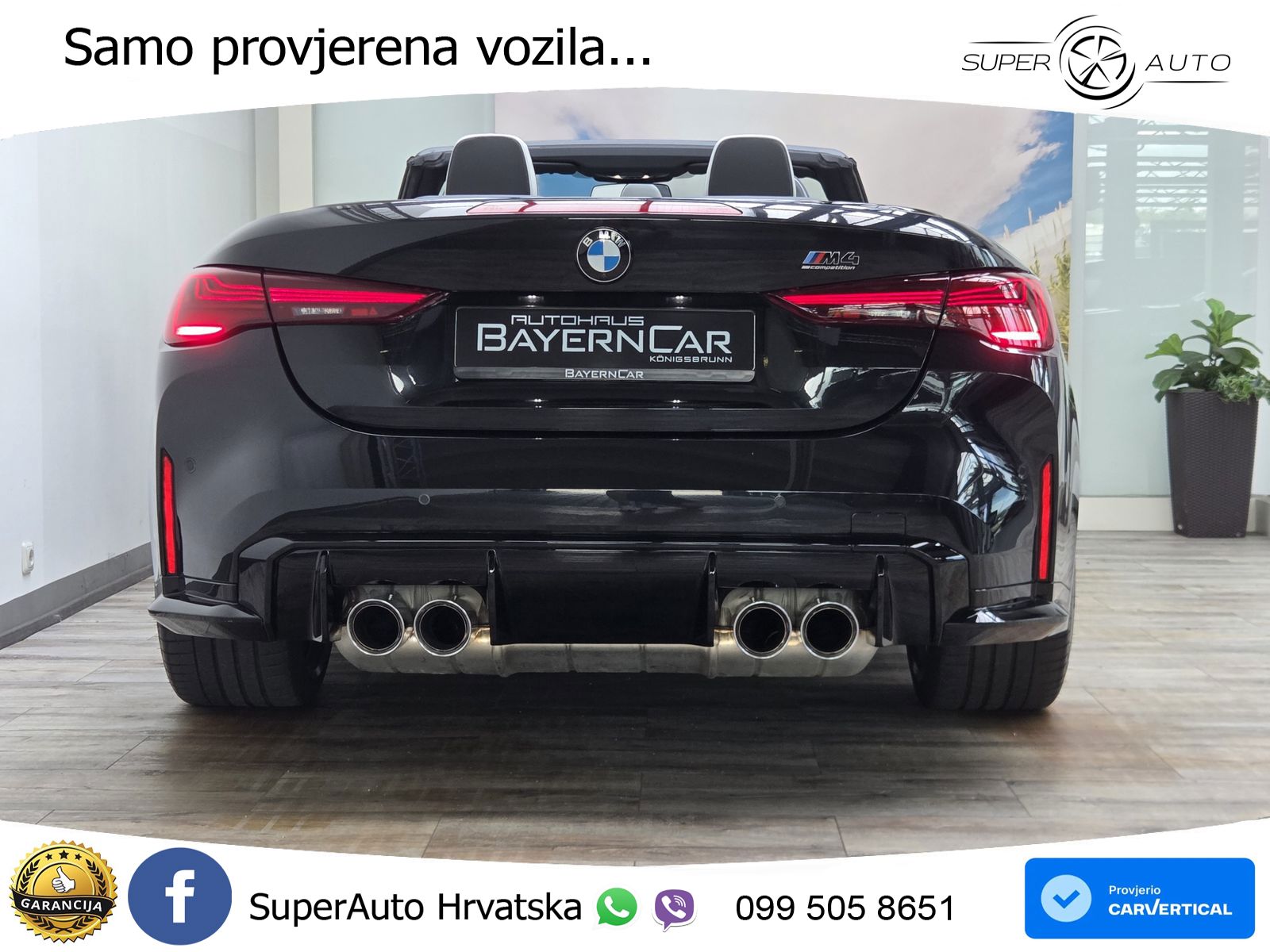 BMW M4 Convertible Competition 3.0 (530 KS) xDrive Steptronic LED+GR SJED+ACC
