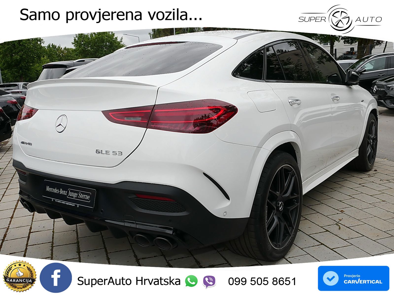 Mercedes AMG GLE Coupe 53 (435 KS) EQ Boost 4MATIC+ AMG SPEEDSHIFT TCT 9G LED+GR SJED+ACC