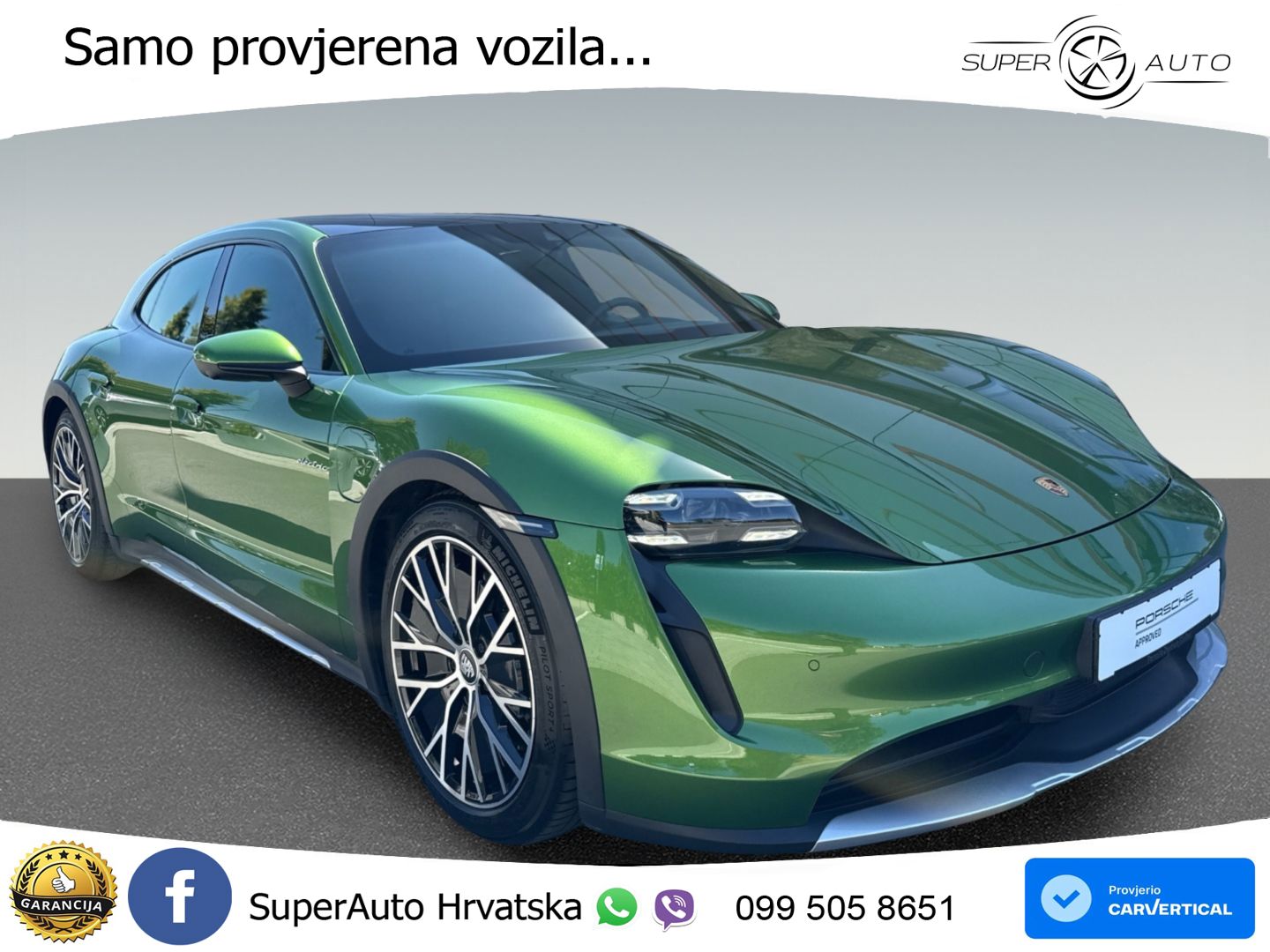 Porsche Taycan Cross Turismo 4 93.4 kWh (476 KS)