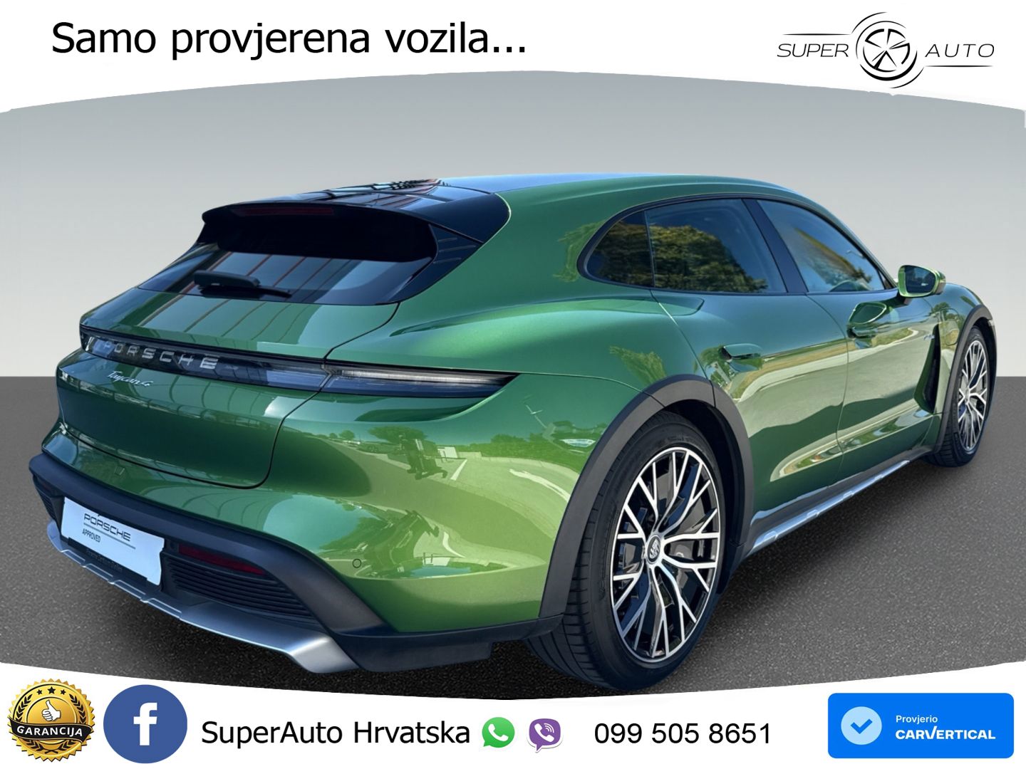 Porsche Taycan Cross Turismo 4 93.4 kWh (476 KS)