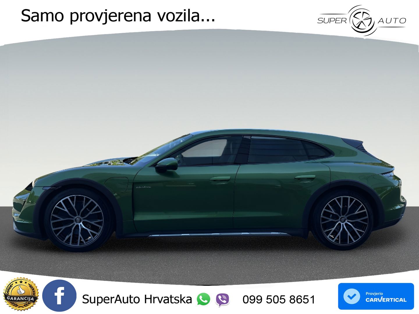 Porsche Taycan Cross Turismo 4 93.4 kWh (476 KS)
