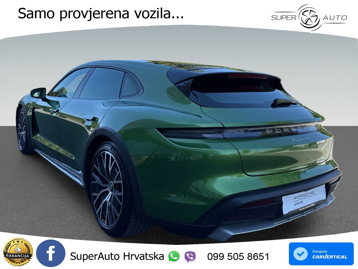 Porsche Taycan Cross Turismo 4 93.4 kWh (476 KS)