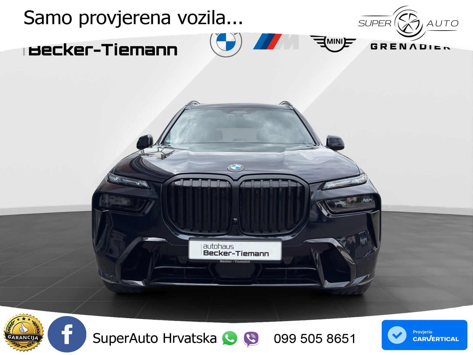 BMW X7 40d (352 KS) xDrive Steptronic M Sport LED+GR SJED+ACC