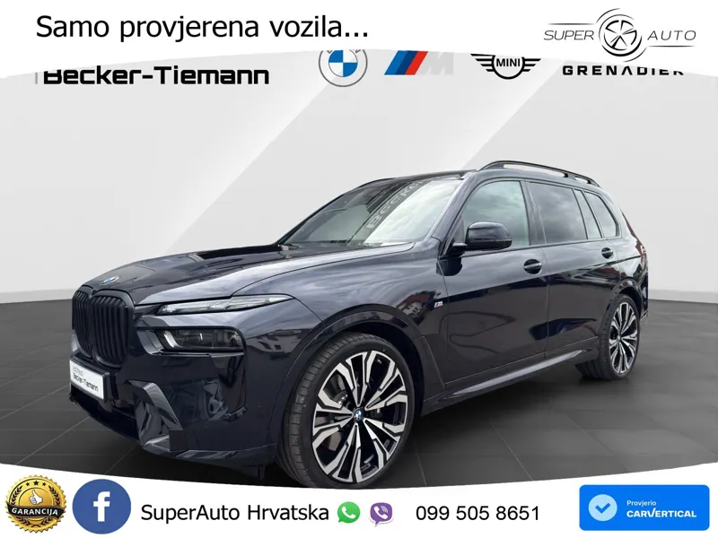 BMW X7 40d (352 KS) xDrive Steptronic M Sport LED+GR SJED+ACC
