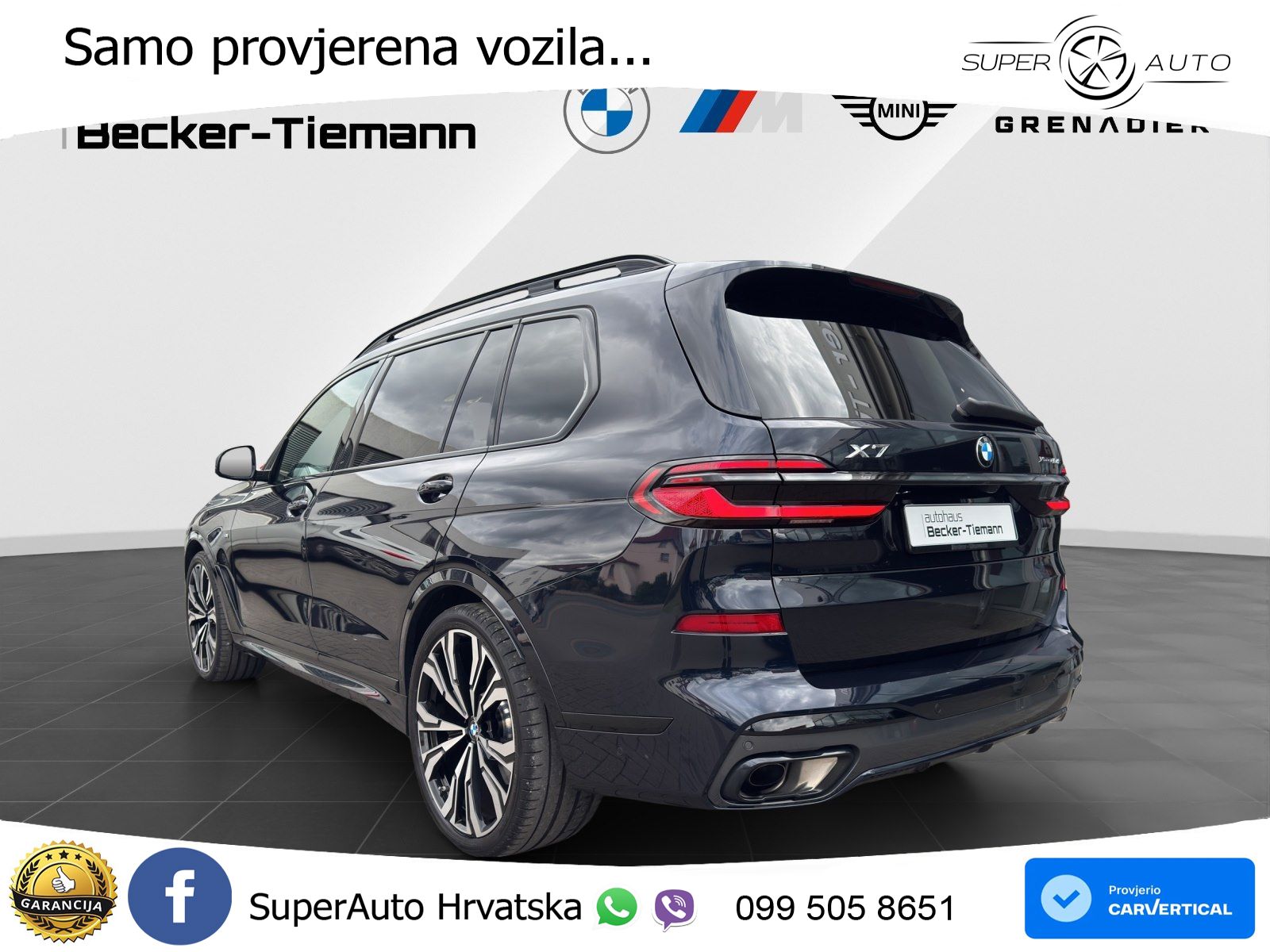 BMW X7 40d (352 KS) xDrive Steptronic M Sport LED+GR SJED+ACC