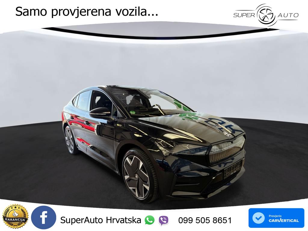 Škoda Enyaq Coupe iV RS 82 kWh (299 KS) AWD Suite LED+GR SJED+ACC