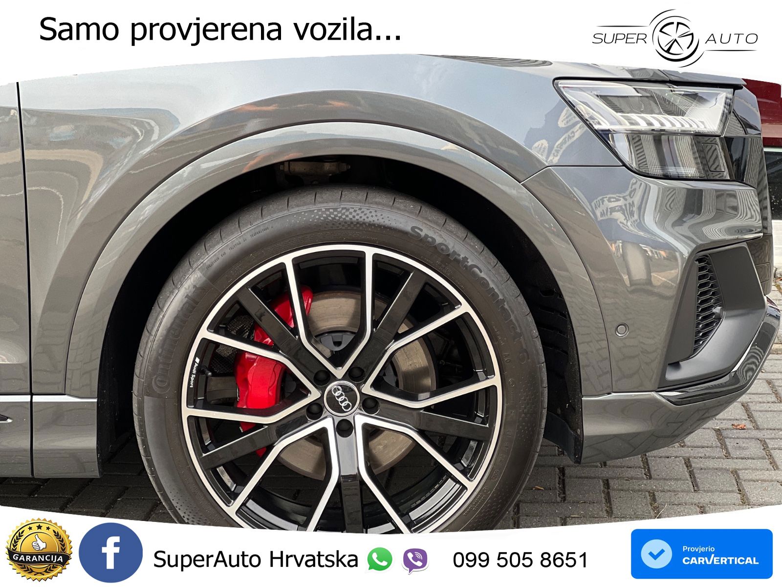 Audi Q8 55 TFSI V6 (340 KS) quattro Tiptronic S line LED+GR SJED+ACC