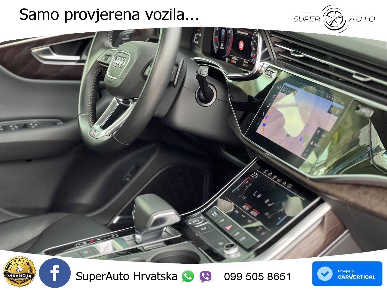 Audi Q8 55 TFSI V6 (340 KS) quattro Tiptronic S line LED+GR SJED+ACC