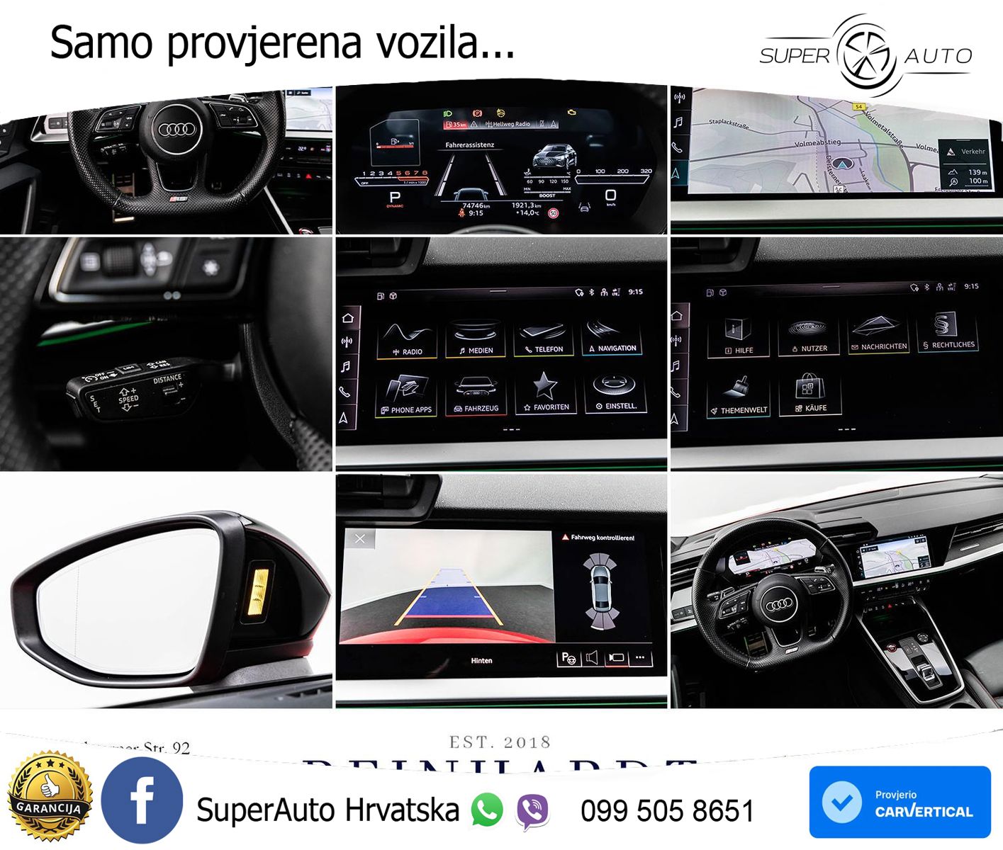 Audi RS3 Sedan 2.5 TFSI (400 KS) quattro S tronic LED+GR SJED+ACC