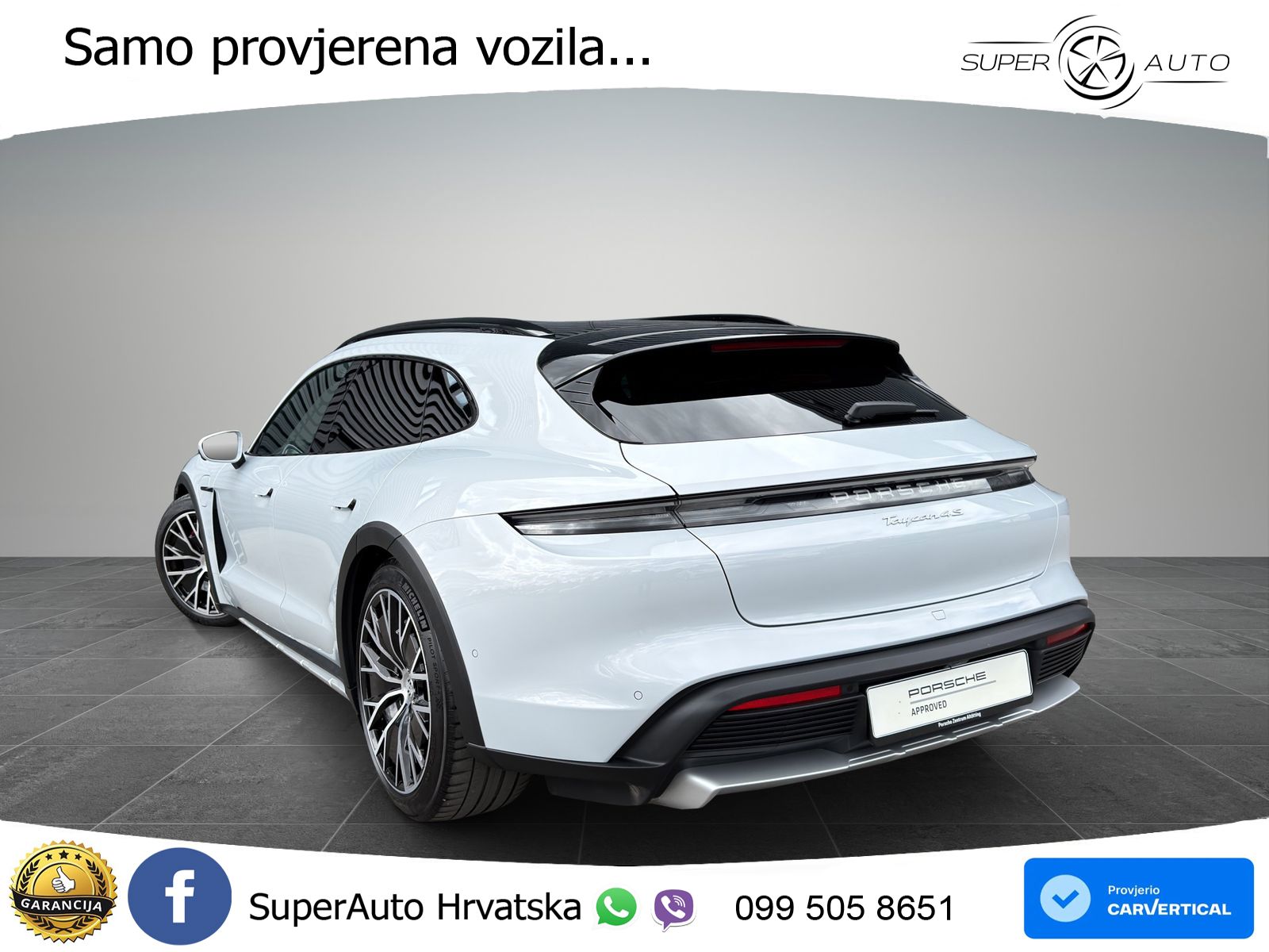 Porsche Taycan Cross Turismo 4S 105 kWh (598 KS)