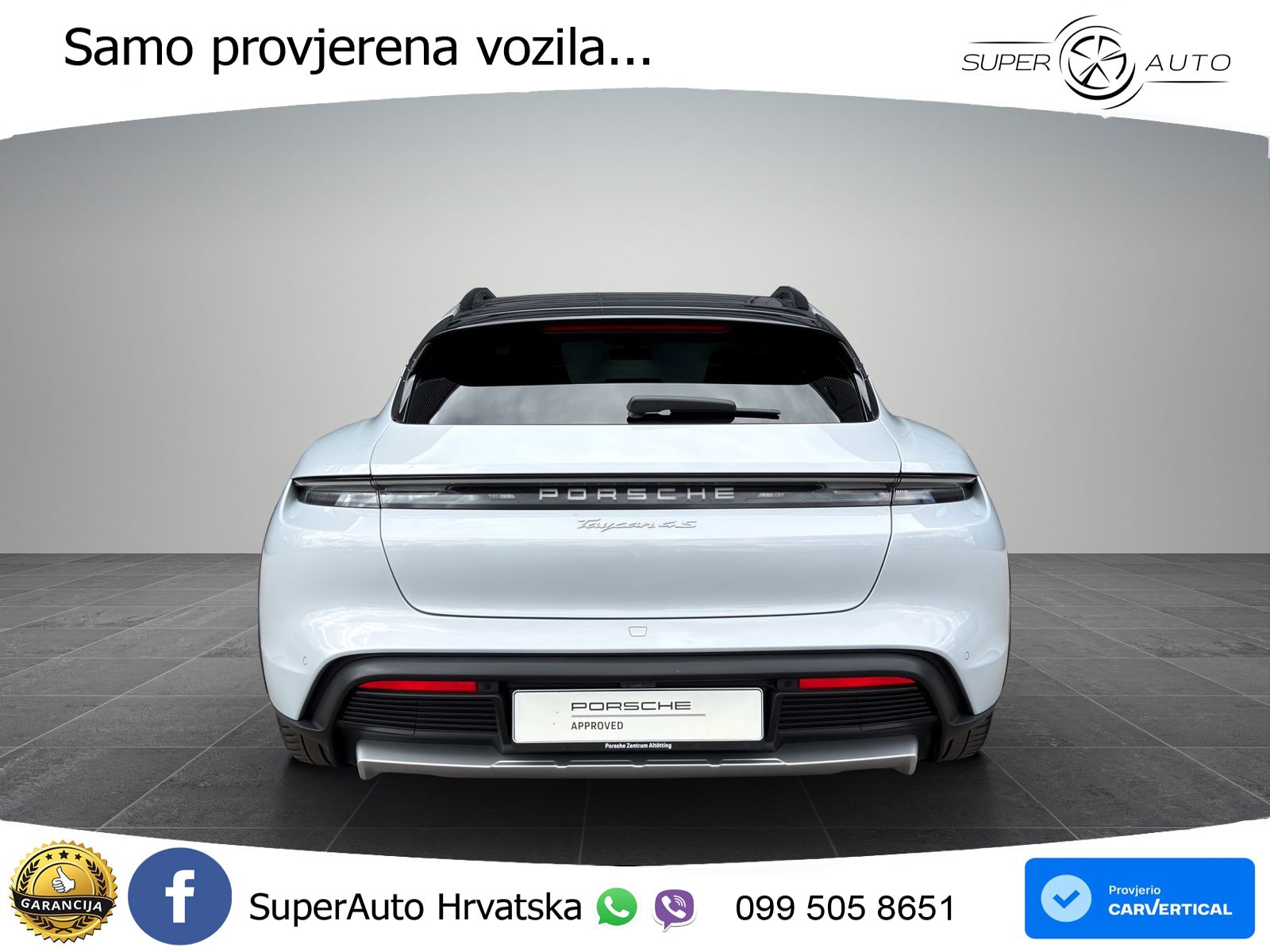Porsche Taycan Cross Turismo 4S 105 kWh (598 KS)