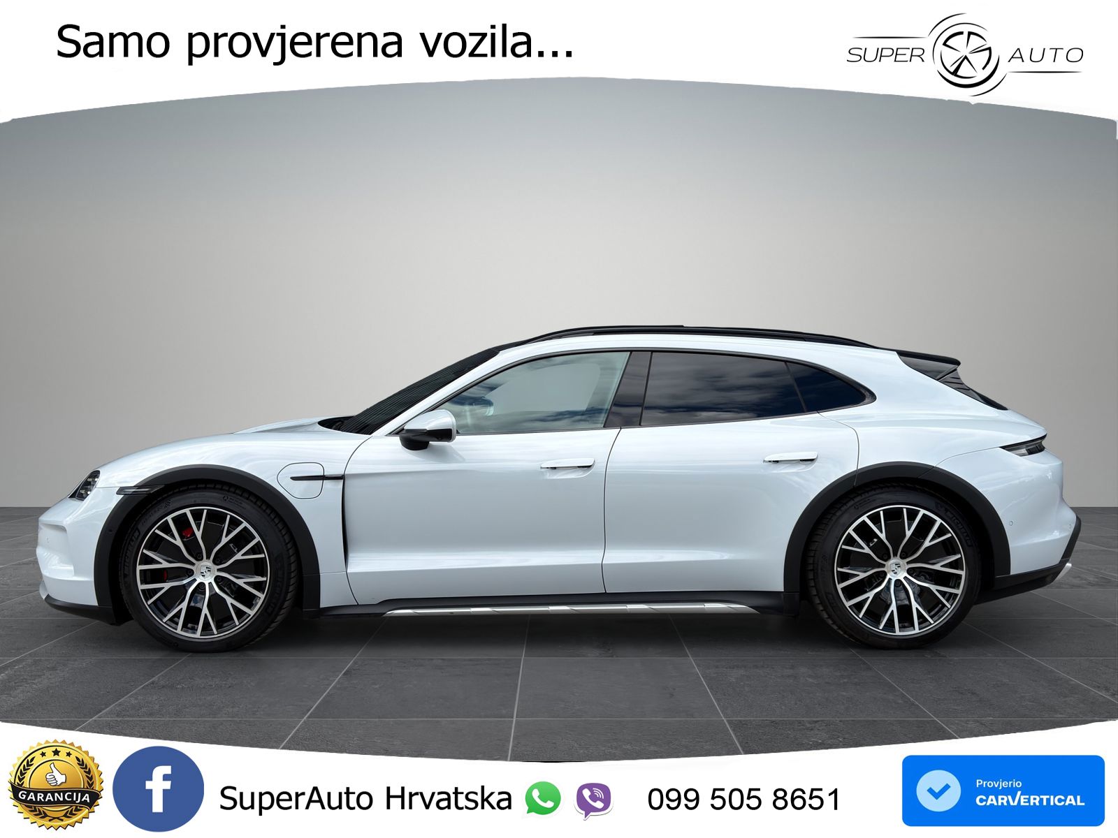 Porsche Taycan Cross Turismo 4S 105 kWh (598 KS)