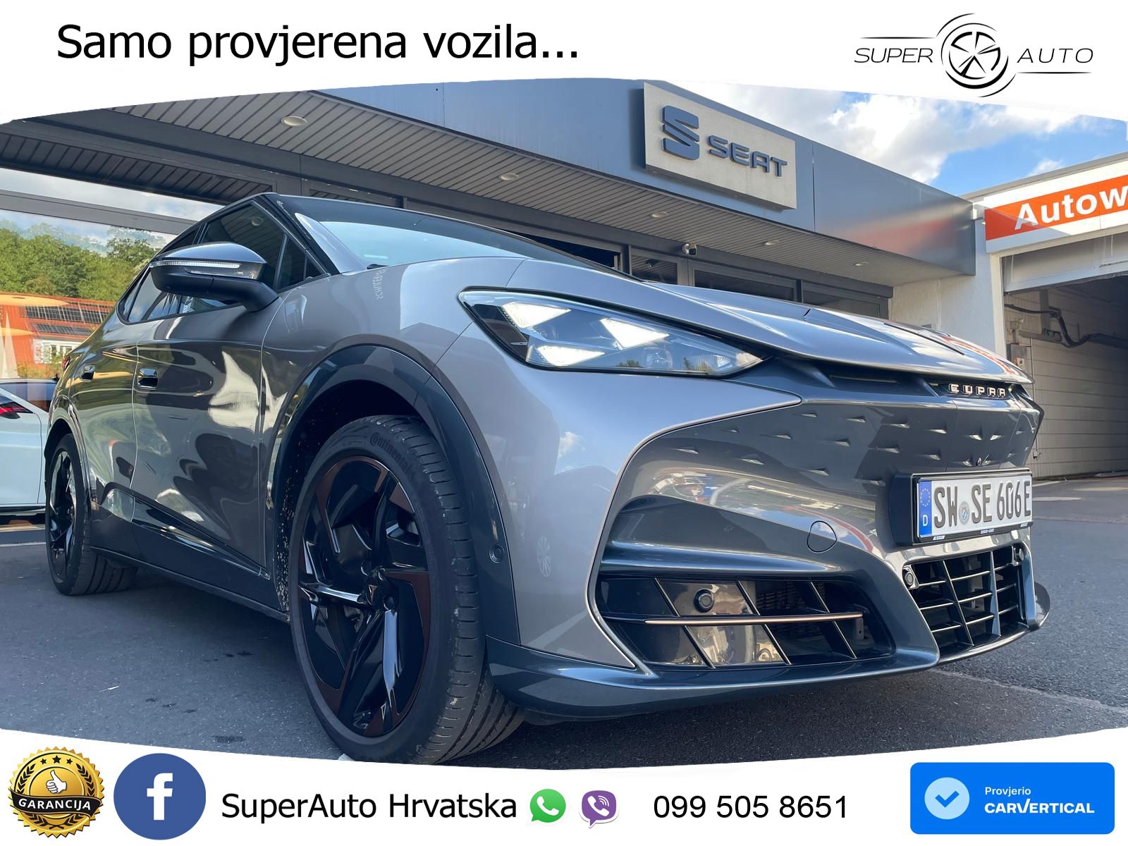 Cupra Tavascan 82 kWh (286 KS) LED+GR SJED+ACC