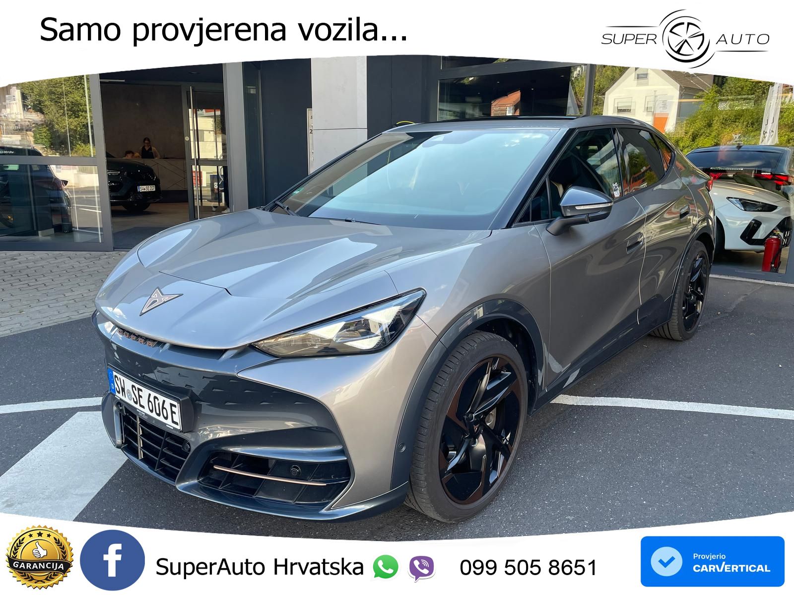 Cupra Tavascan 82 kWh (286 KS) LED+GR SJED+ACC