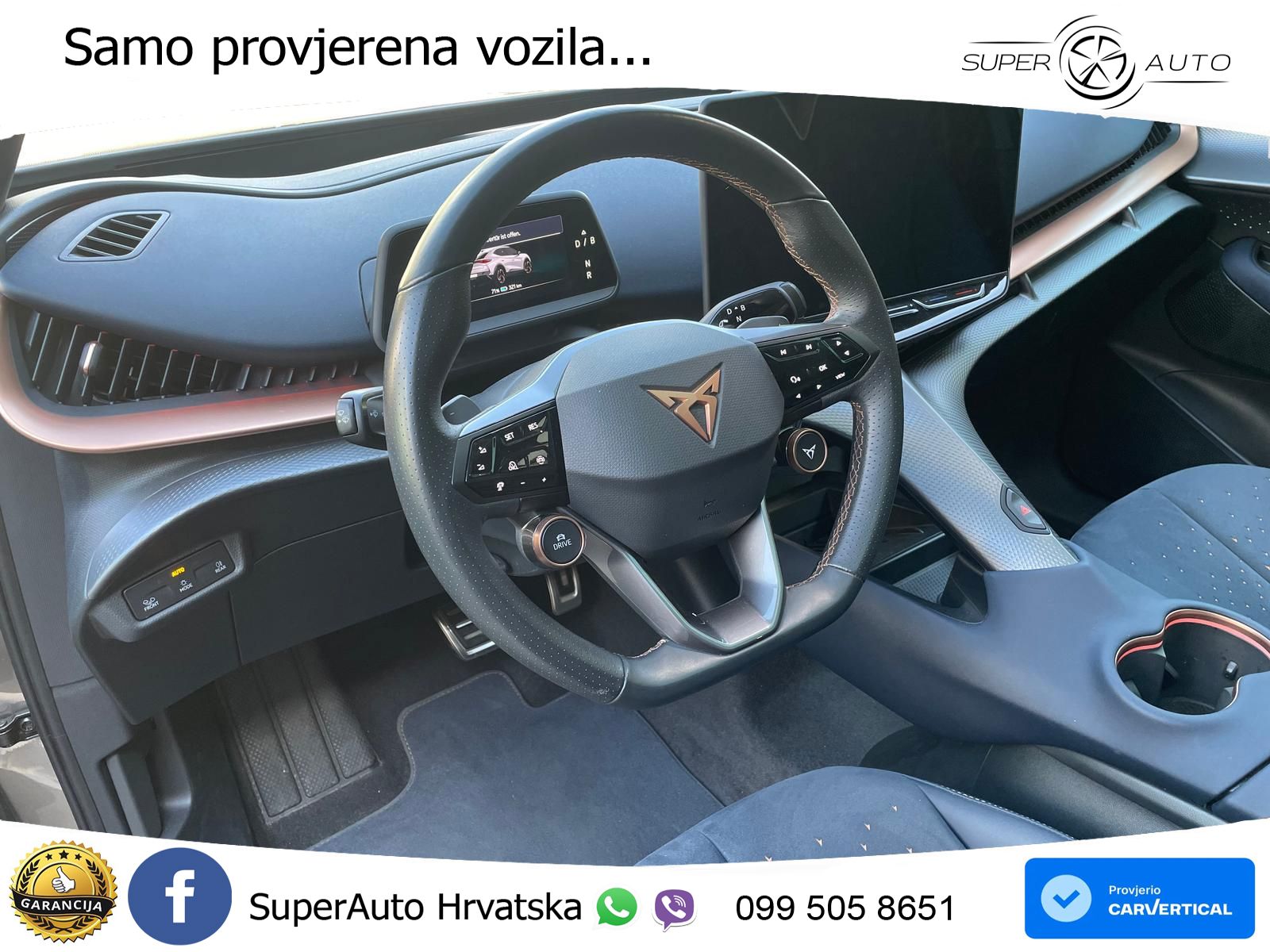 Cupra Tavascan 82 kWh (286 KS) LED+GR SJED+ACC
