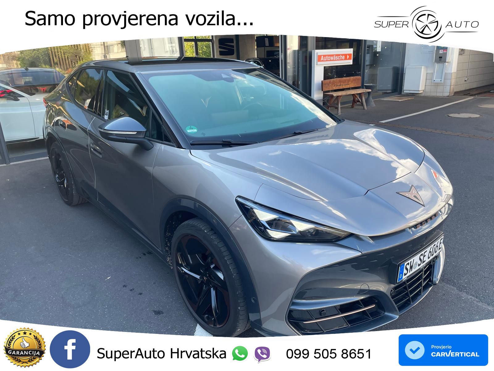 Cupra Tavascan 82 kWh (286 KS) LED+GR SJED+ACC