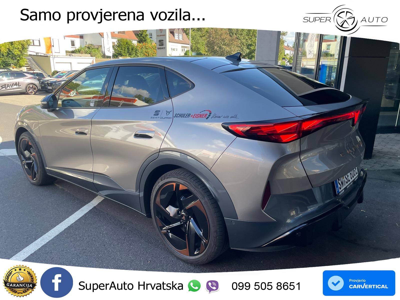 Cupra Tavascan 82 kWh (286 KS) LED+GR SJED+ACC