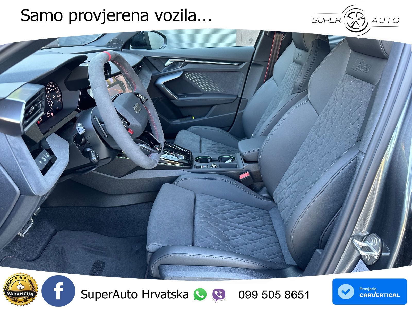 Audi RS3 Sedan 2.5 TFSI (400 KS) quattro S tronic LED+GR SJED+ACC