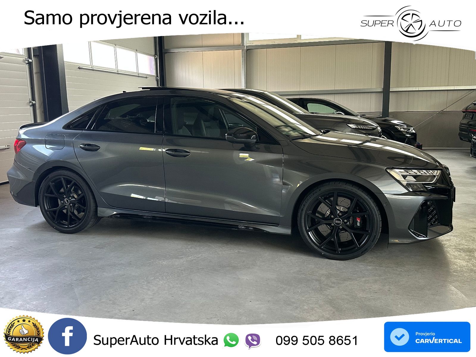 Audi RS3 Sedan 2.5 TFSI (400 KS) quattro S tronic LED+GR SJED+ACC