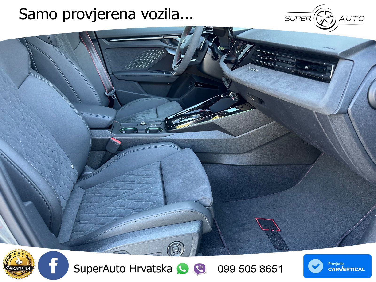 Audi RS3 Sedan 2.5 TFSI (400 KS) quattro S tronic LED+GR SJED+ACC