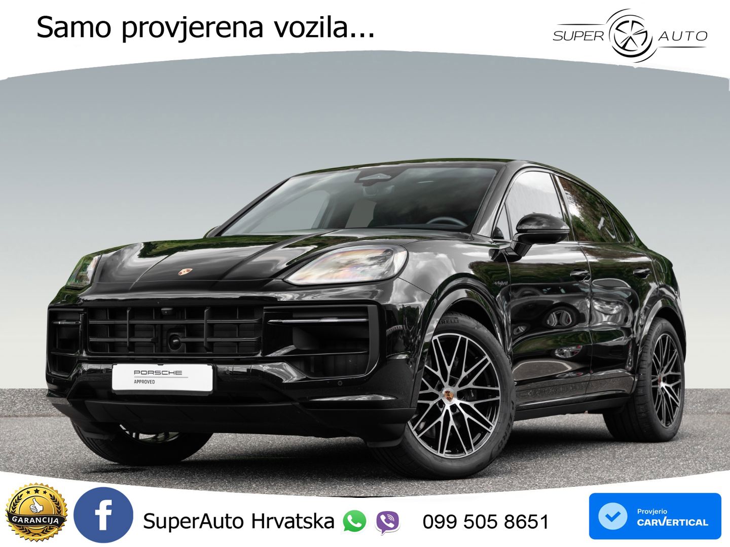 Porsche Cayenne Coupe 3.0 V6 (470 KS) E-Hybrid Tiptronic S