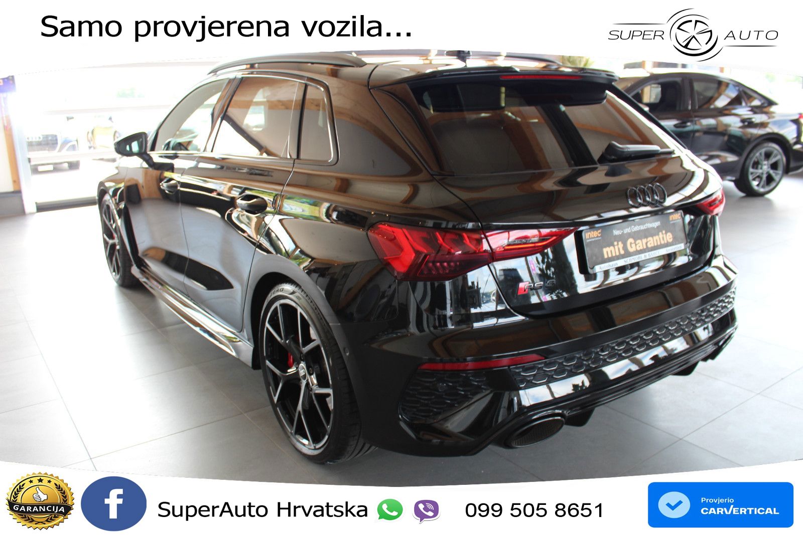 Audi RS3 Sedan 2.5 TFSI (400 KS) quattro S tronic LED+GR SJED+ACC
