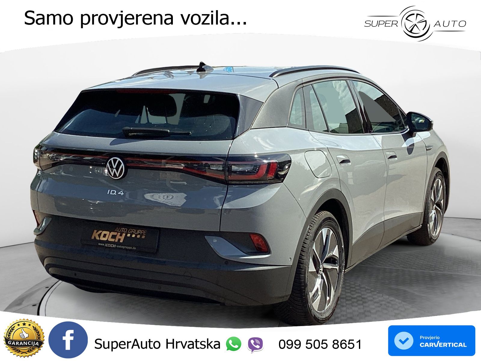 Volkswagen ID.4 Pro Performance 82 kWh (204 KS)