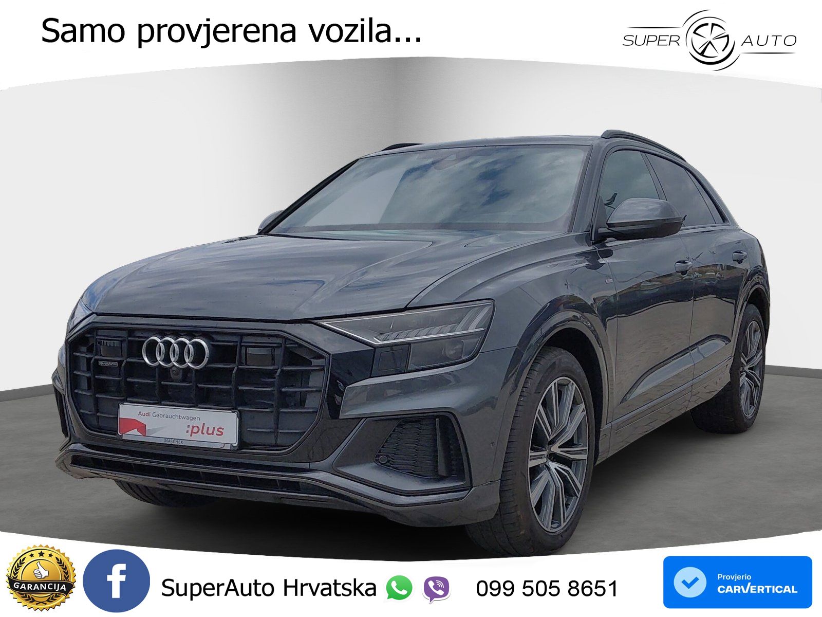 Audi Q8 50 TDI V6 (286 KS) quattro Tiptronic