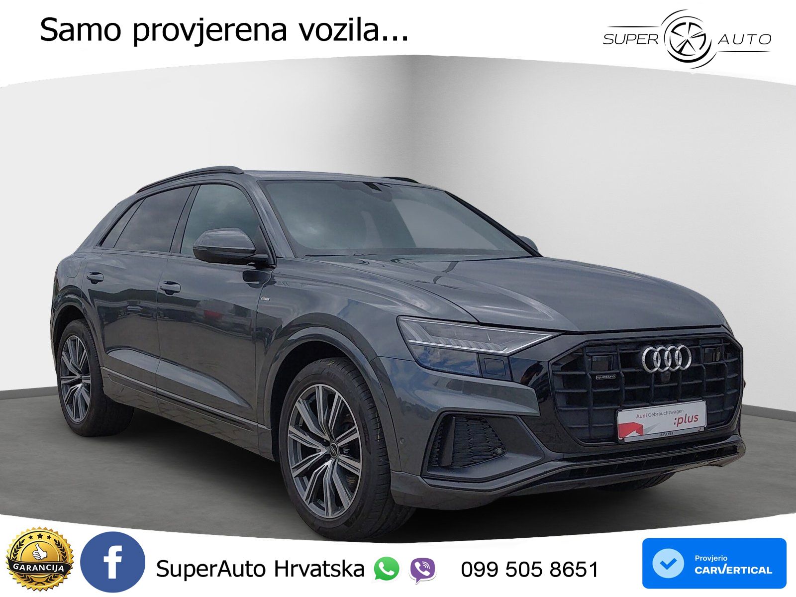 Audi Q8 50 TDI V6 (286 KS) quattro Tiptronic