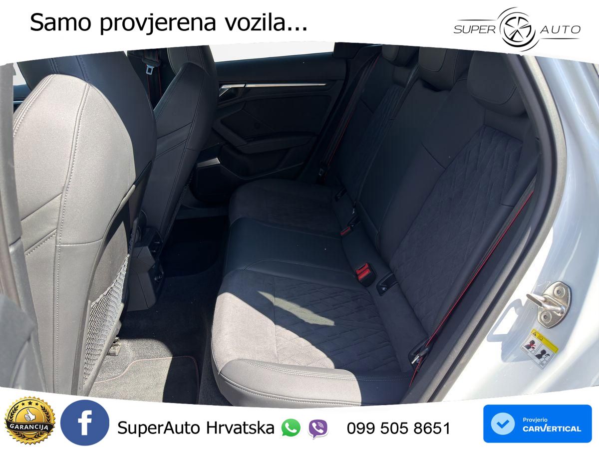 Audi RS3 Sportback 2.5 TFSI (400 KS) quattro S tronic LED+GR SJED+ACC