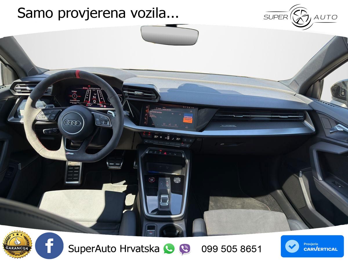 Audi RS3 Sportback 2.5 TFSI (400 KS) quattro S tronic LED+GR SJED+ACC
