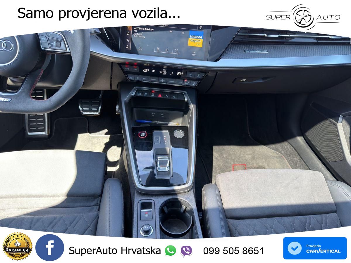 Audi RS3 Sportback 2.5 TFSI (400 KS) quattro S tronic LED+GR SJED+ACC