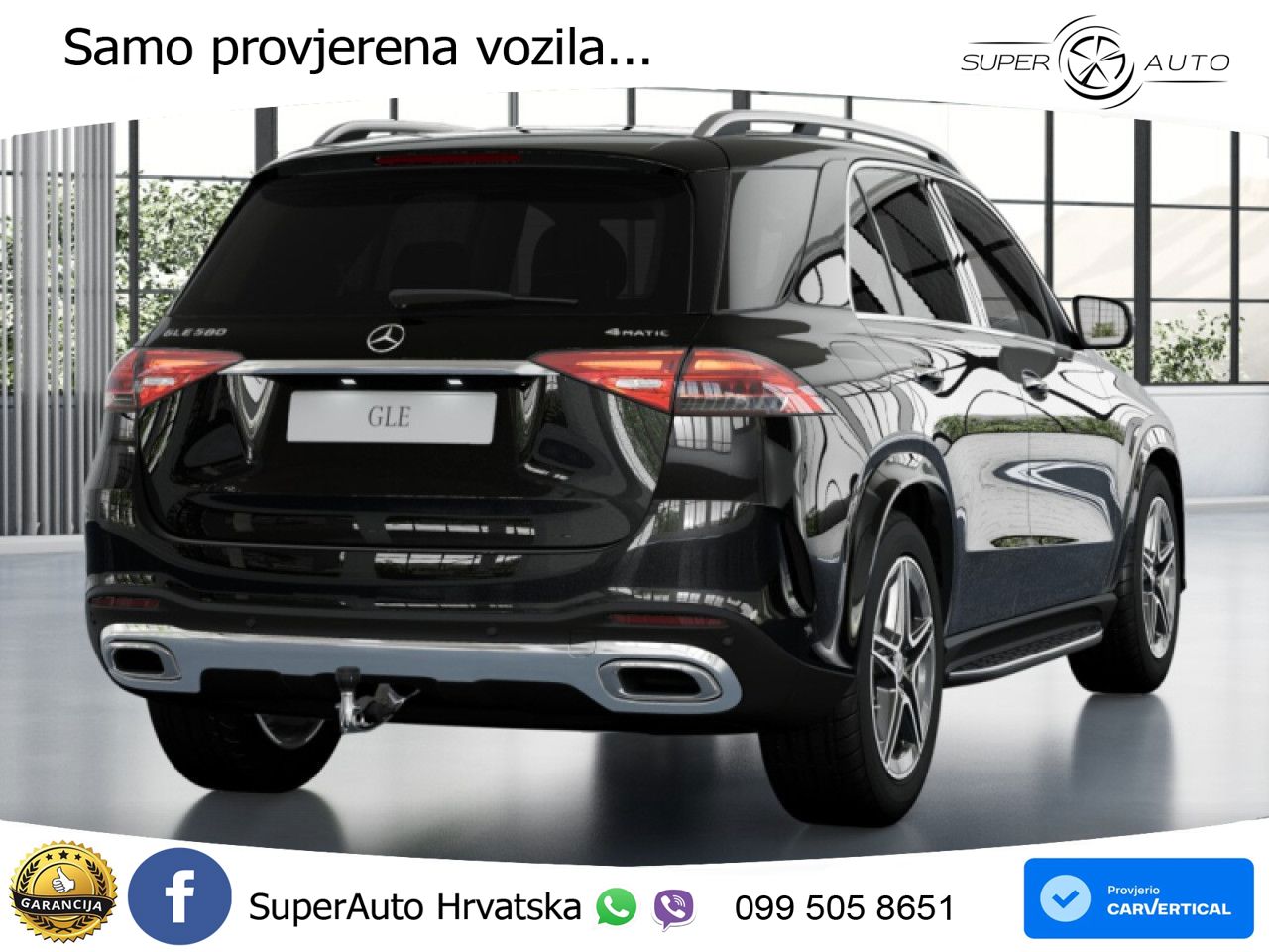 Mercedes GLE 580 V8 (517 KS) EQ Boost 4MATIC 9G-TRONIC AMG LED+GR SJED+ACC