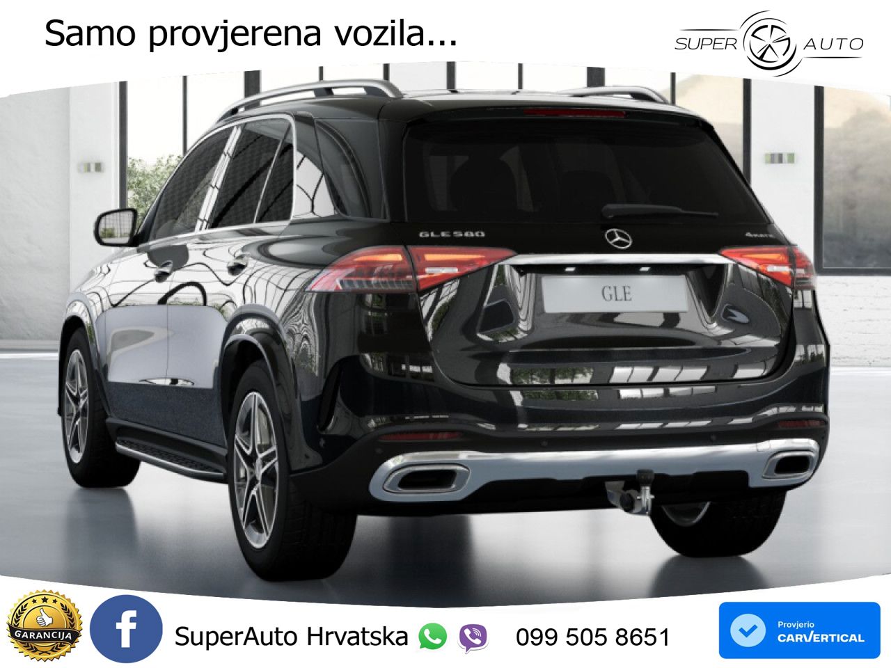 Mercedes GLE 580 V8 (517 KS) EQ Boost 4MATIC 9G-TRONIC AMG LED+GR SJED+ACC