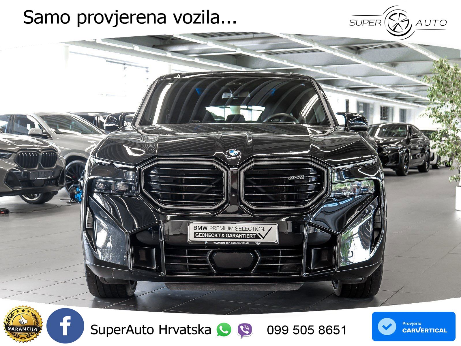 BMW XM 50e (476 KS) M xDrive M Steptronic LED+GR SJED+ACC