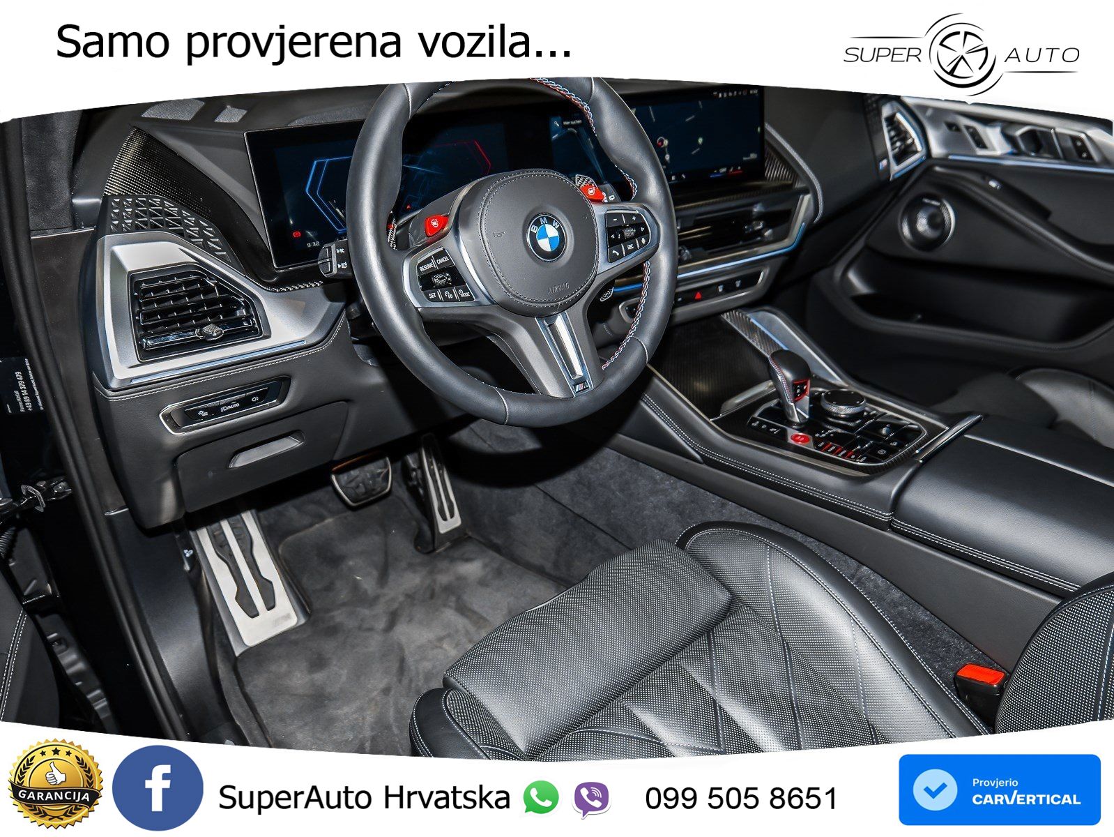 BMW XM 50e (476 KS) M xDrive M Steptronic LED+GR SJED+ACC