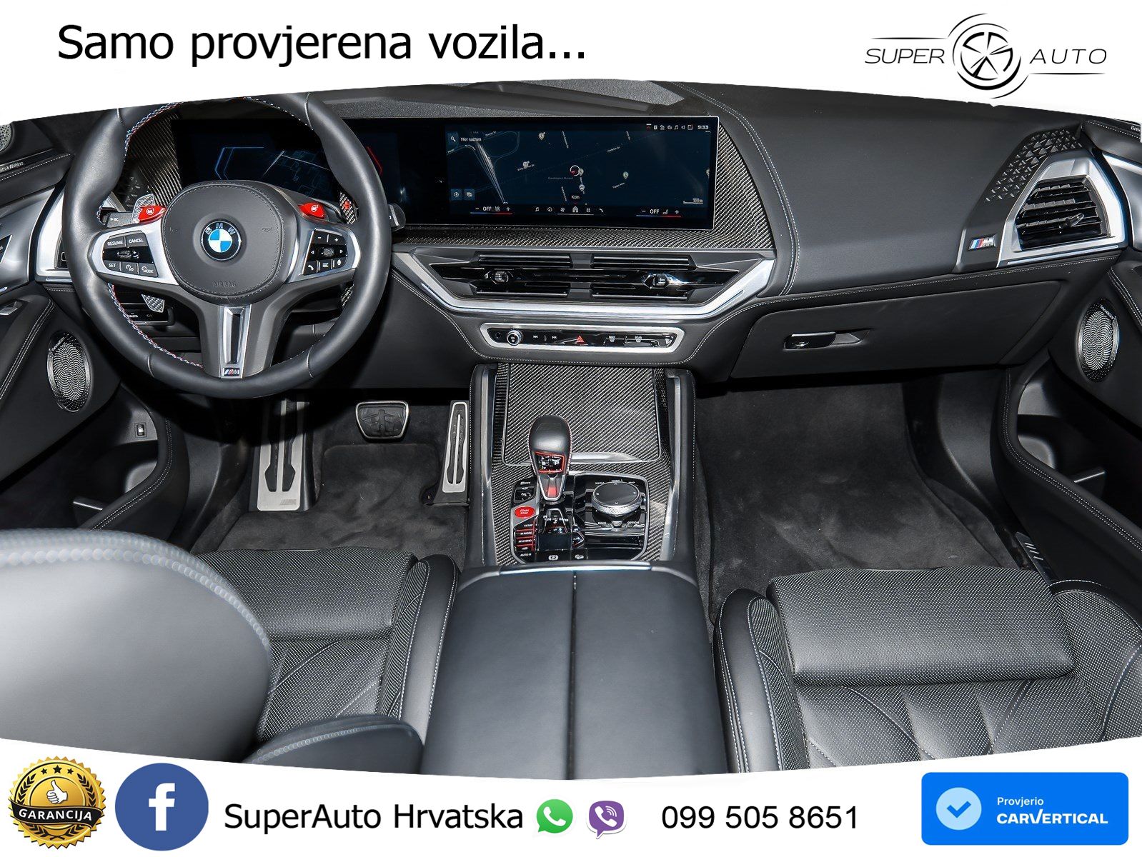BMW XM 50e (476 KS) M xDrive M Steptronic LED+GR SJED+ACC