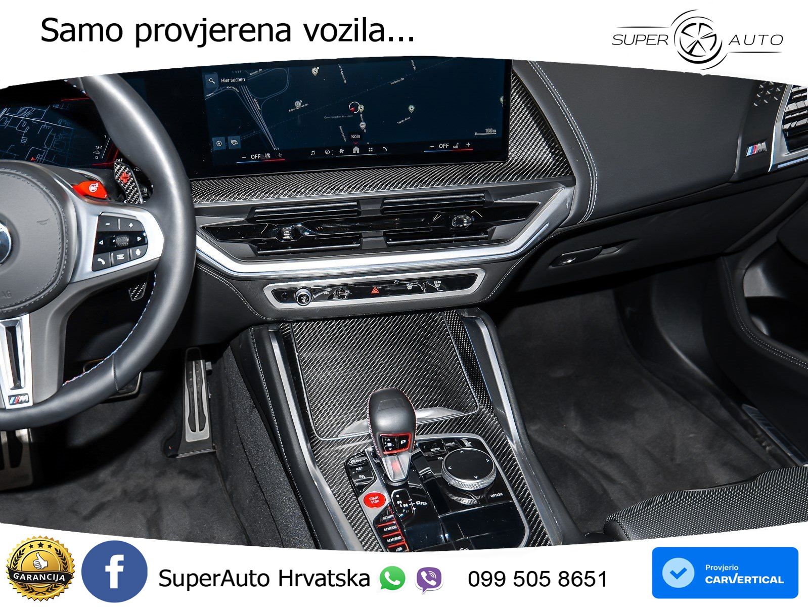 BMW XM 50e (476 KS) M xDrive M Steptronic LED+GR SJED+ACC