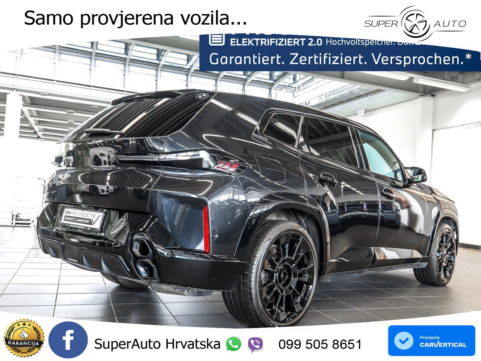 BMW XM 50e (476 KS) M xDrive M Steptronic LED+GR SJED+ACC