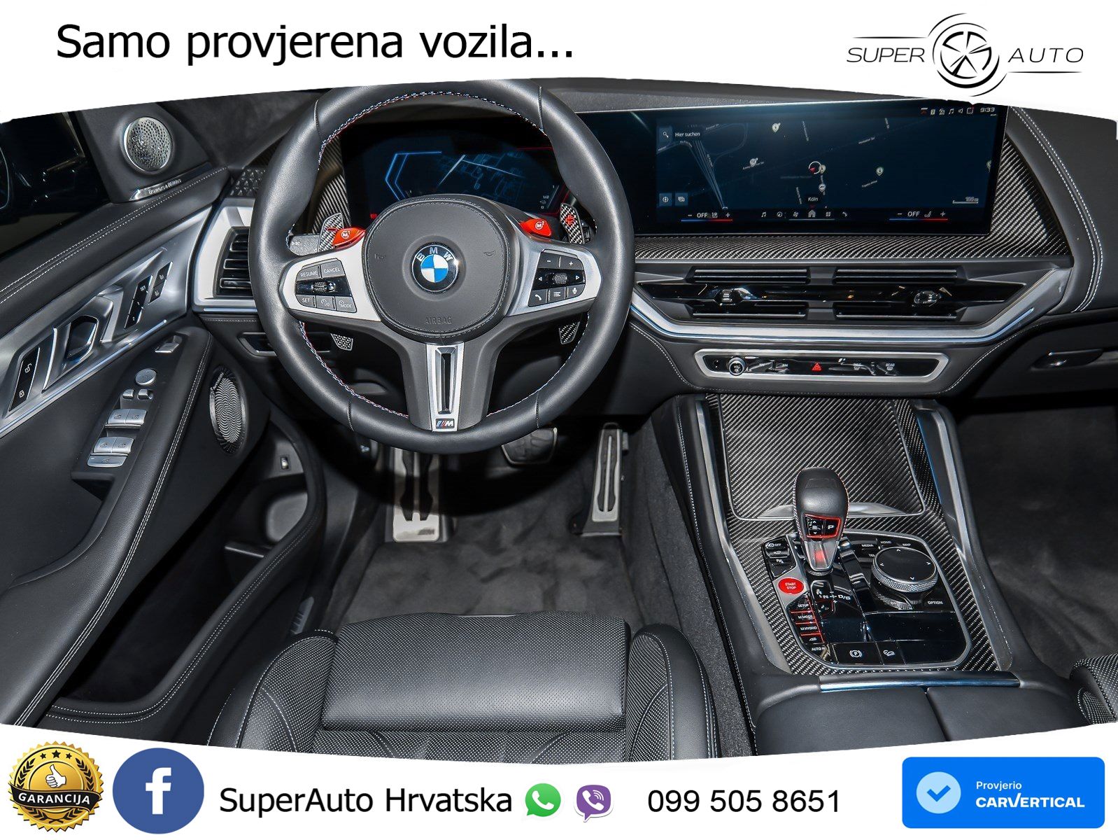 BMW XM 50e (476 KS) M xDrive M Steptronic LED+GR SJED+ACC