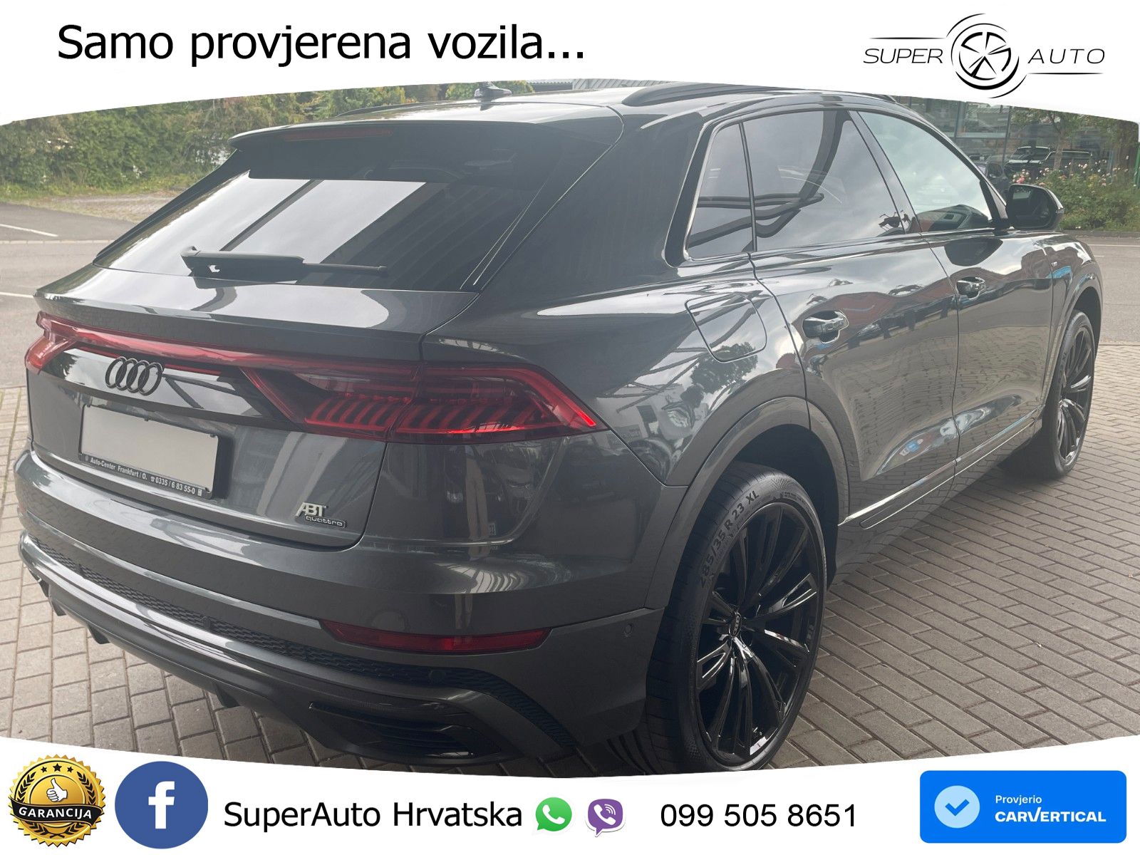 Audi Q8 50 TDI V6 (330 KS) quattro Tiptronic ABT+LED+GR SJED+ACC