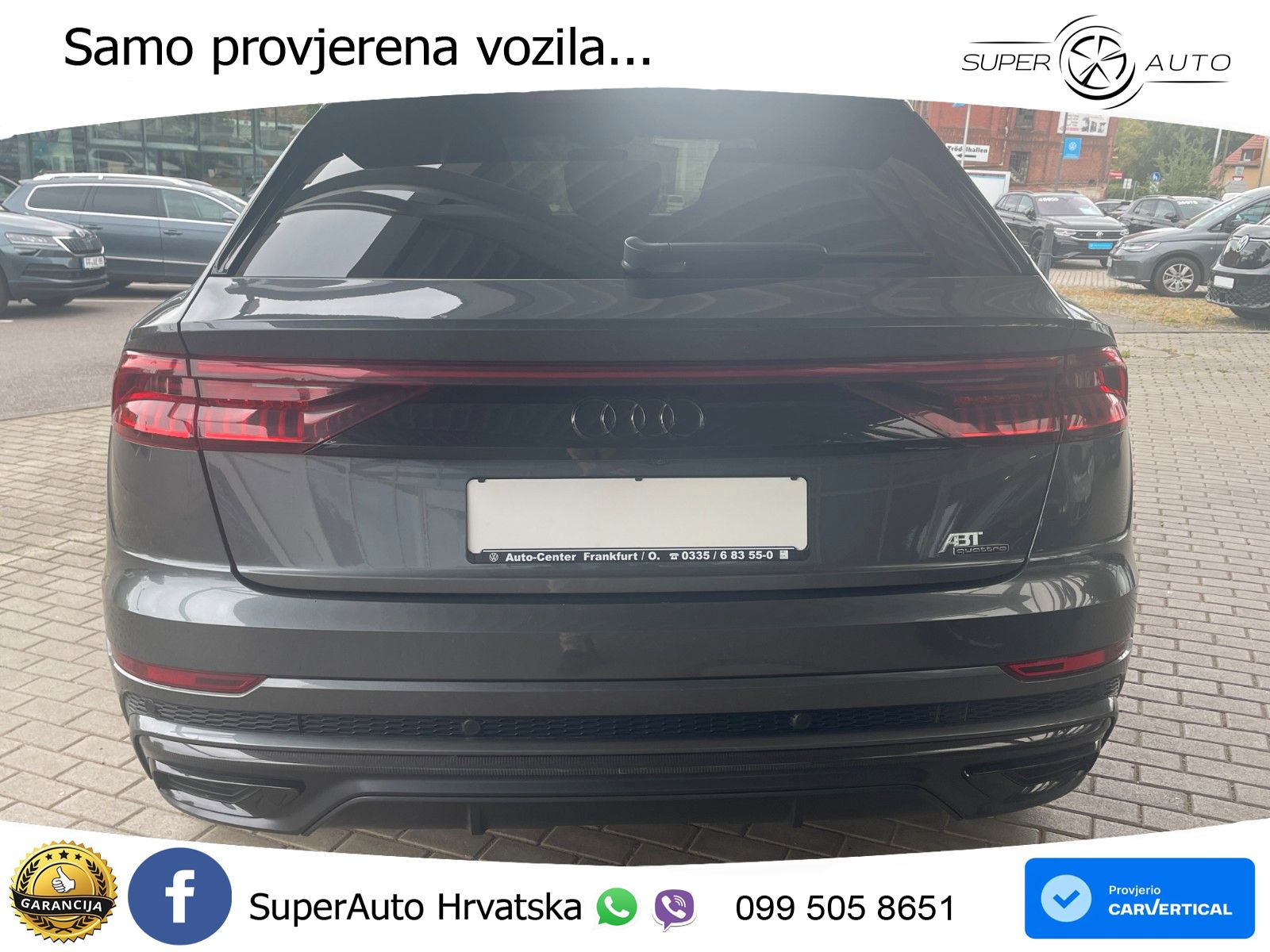 Audi Q8 50 TDI V6 (330 KS) quattro Tiptronic ABT+LED+GR SJED+ACC
