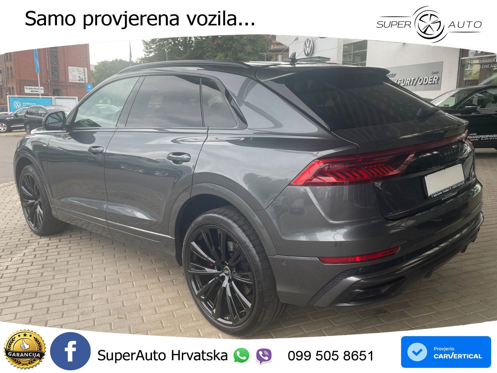 Audi Q8 50 TDI V6 (330 KS) quattro Tiptronic ABT+LED+GR SJED+ACC
