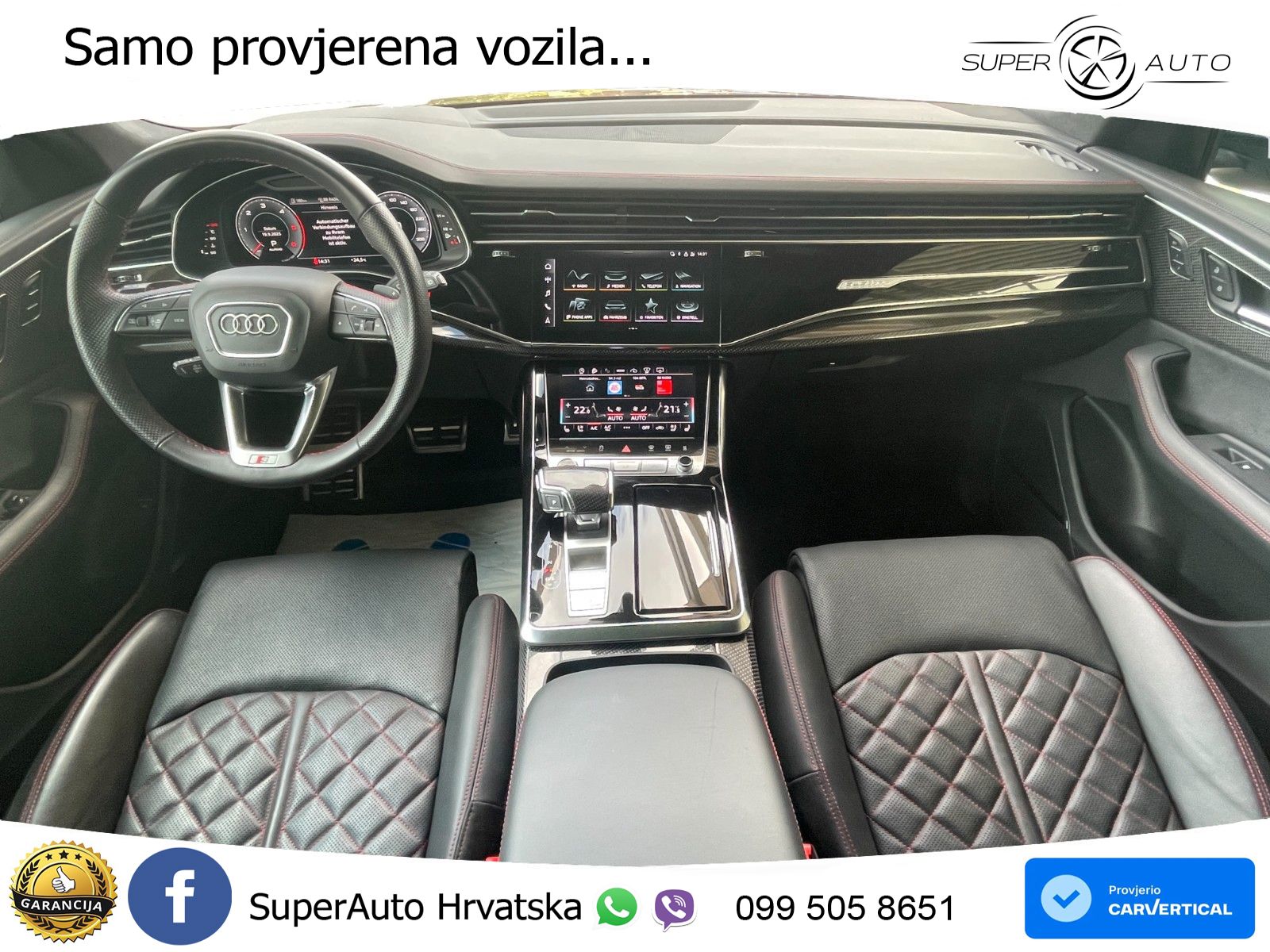 Audi Q8 50 TDI V6 (330 KS) quattro Tiptronic ABT+LED+GR SJED+ACC