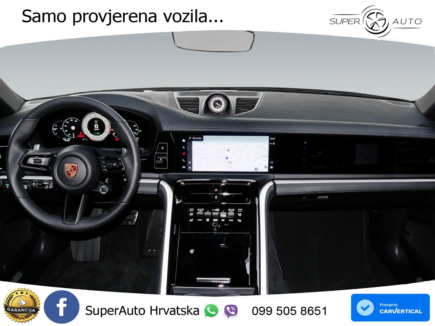 Porsche Panamera 4S 2.9 V6 (544 KS) E-Hybrid PDK ACC+HEAD+4xGR SJED+360+PANO