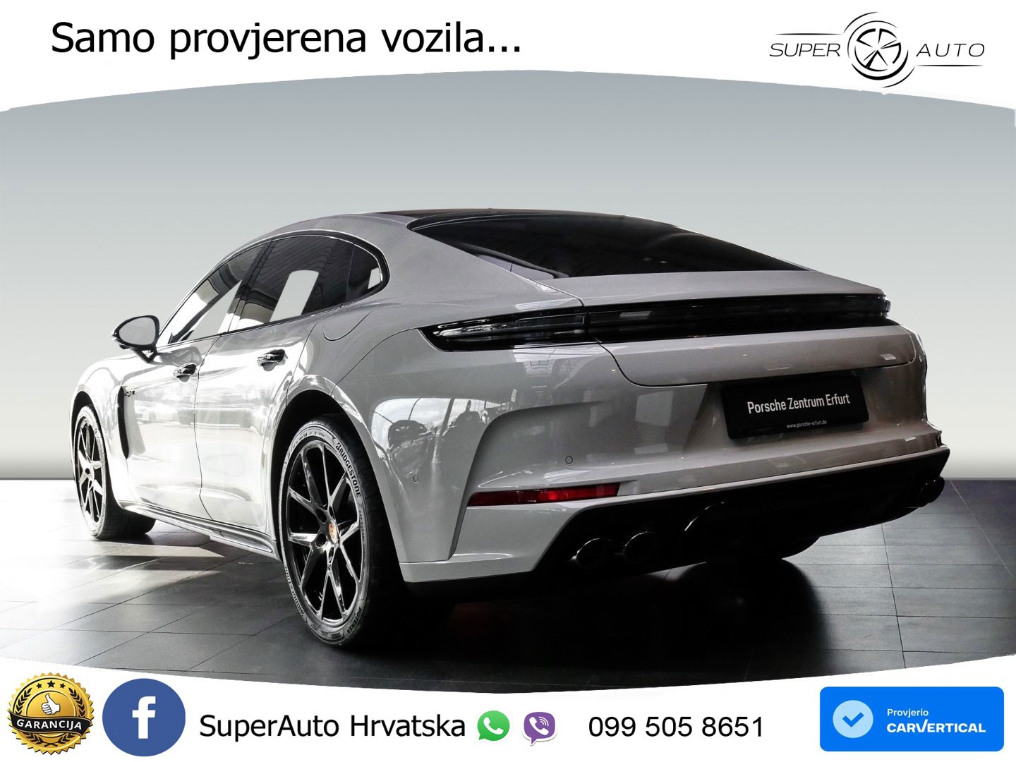Porsche Panamera 4S 2.9 V6 (544 KS) E-Hybrid PDK ACC+HEAD+4xGR SJED+360+PANO