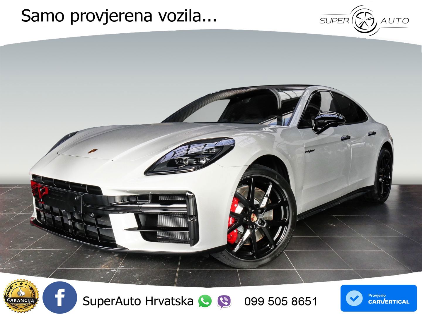 Porsche Panamera 4S 2.9 V6 (544 KS) E-Hybrid PDK ACC+HEAD+4xGR SJED+360+PANO