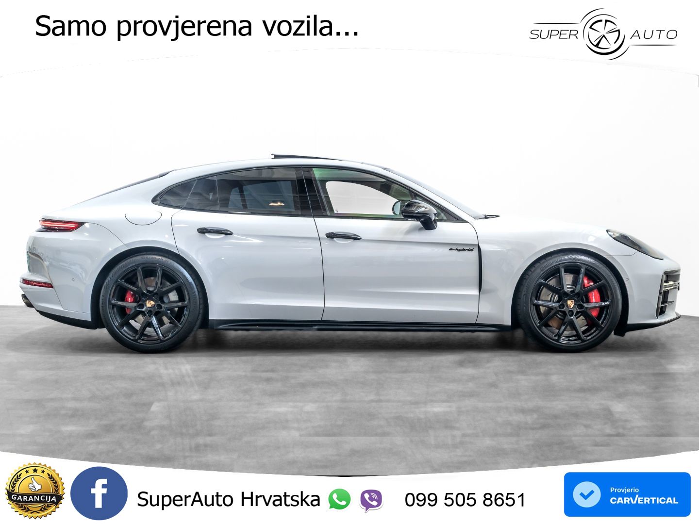 Porsche Panamera 4S 2.9 V6 (544 KS) E-Hybrid PDK ACC+HEAD+4xGR SJED+360+PANO