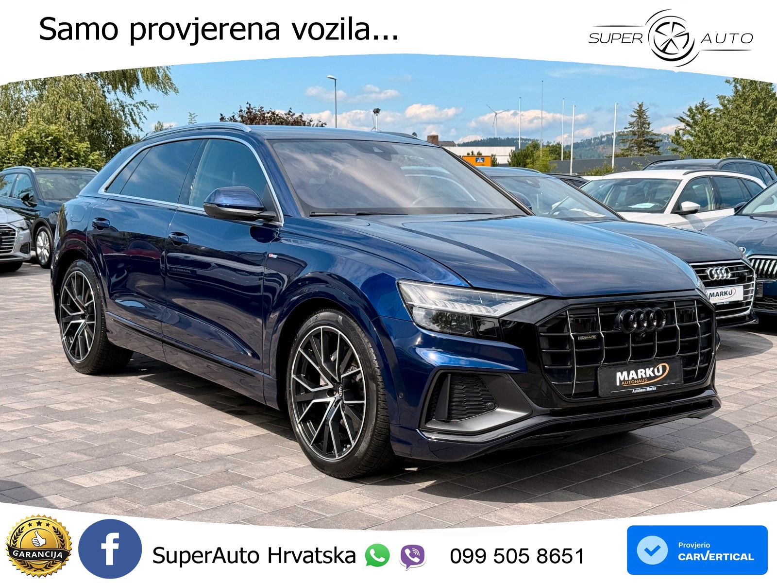 Audi Q8 50 TDI V6 (286 KS) quattro Tiptronic